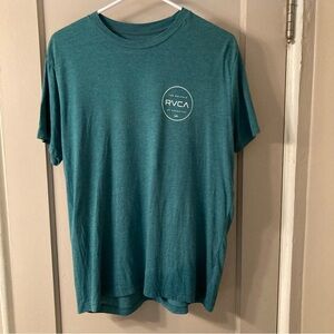 RVCA Green Short Sleeve Tee